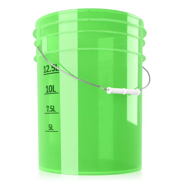 Chemicalworkz Performance Buckets Wascheimer 5 GAL | 18,9L Grün Transparent