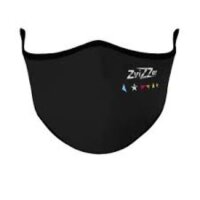 ZviZZer Stars Mask Microfaser Maske Größe M