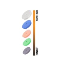 Honey Combination Finish Pad Soft grau Ø 75 mm