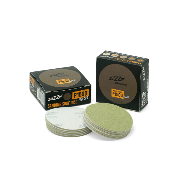 ZviZZer Sanding Surf Disc P1500 77mm 10er Pack