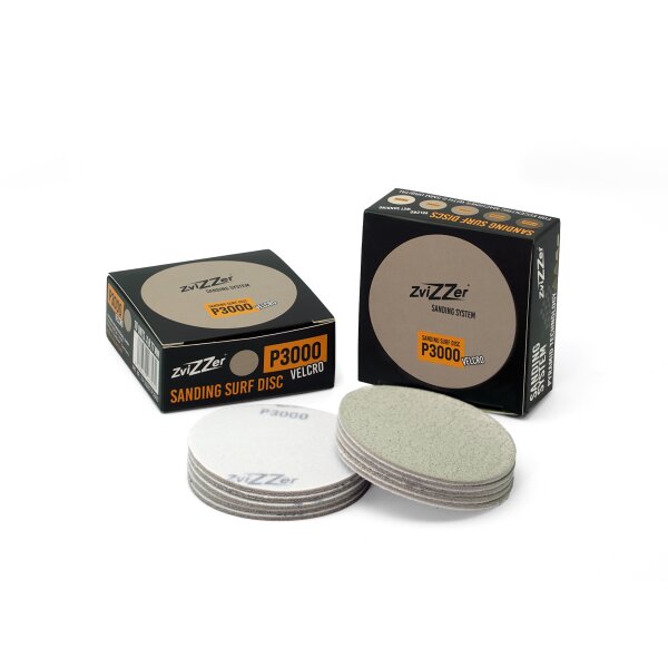 ZviZZer Sanding Surf Disc P3000 77mm 10er Pack