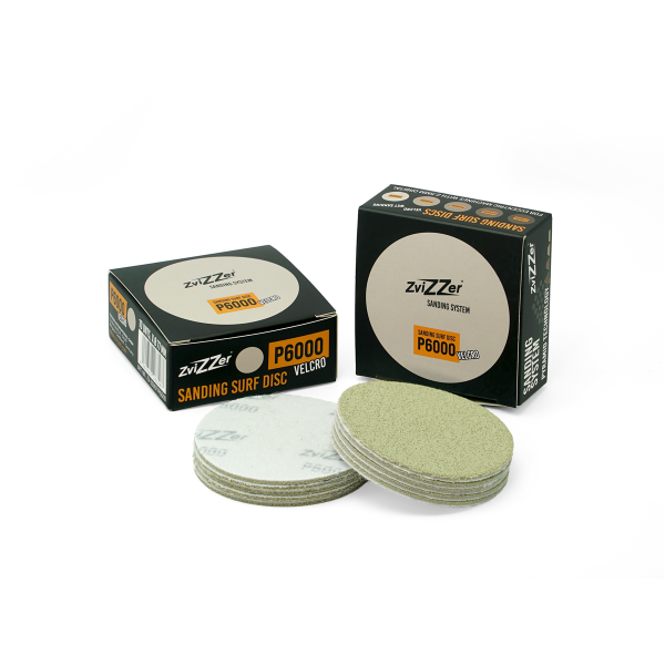 ZviZZer Sanding Surf Disc P6000 77mm 10er Pack