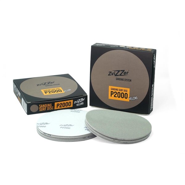 ZviZZer Sanding Surf Disc P2000 Ø 150mm 10er Pack