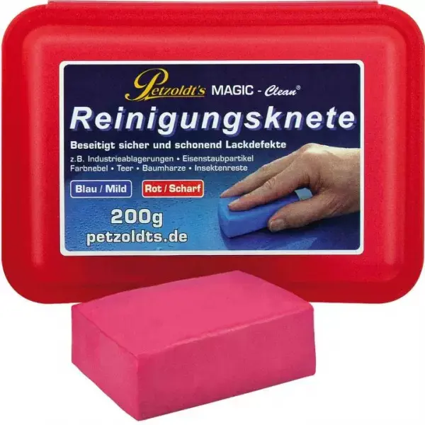 Petzoldts Magic-Clean Reinigungsknete rot 200g scharf