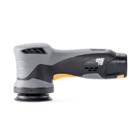 ONETECH Exzenter Poliermaschine 12mm Hub 75mm Akku 10,8 V