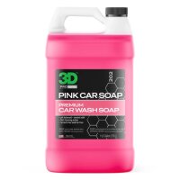 3D Pink Car Soap Autoschampoo Snow Foam 3785ml 1 Galone