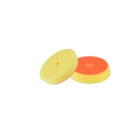 Honey Combination Dual Serie Exzenter Finish Cut Antihologram Polierpad gelb Ø 75mm