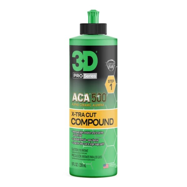 3D ACA X-Tra 500 Cut Compound Heavy Cut Lackpolitur 236ml